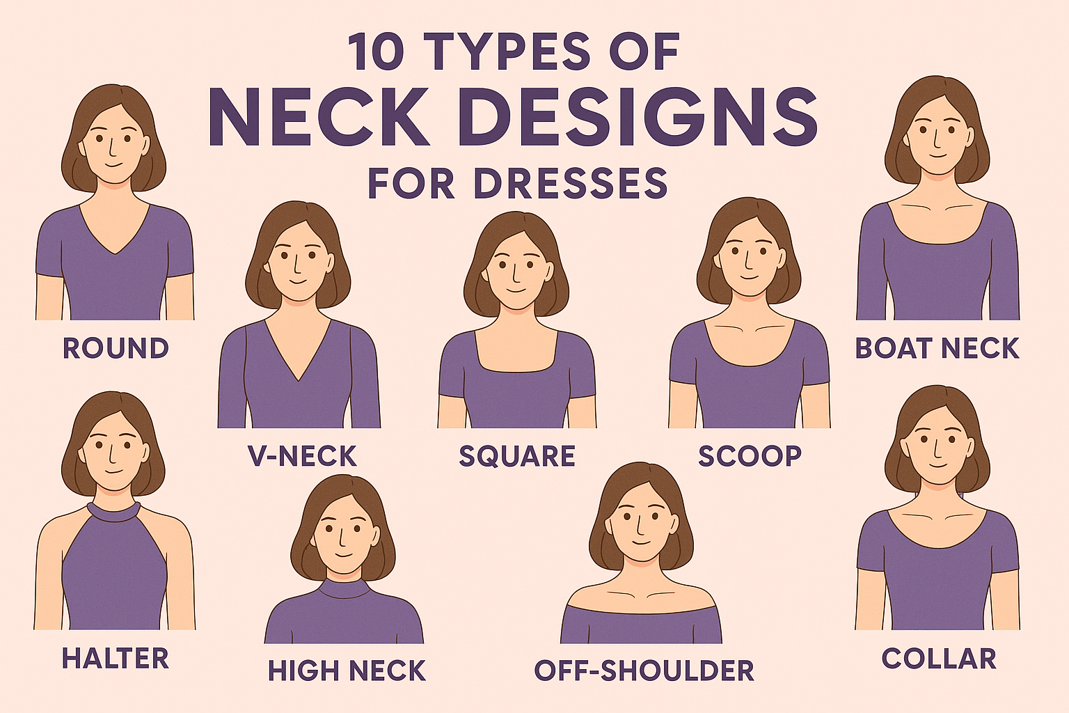10 Types of Neck Designs for Dresses For Women Shinisha 10 Types of Neck Designs for Dresses For Women Shinisha