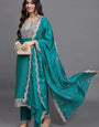Rama Cotton Blend Embroidered Kurta Set