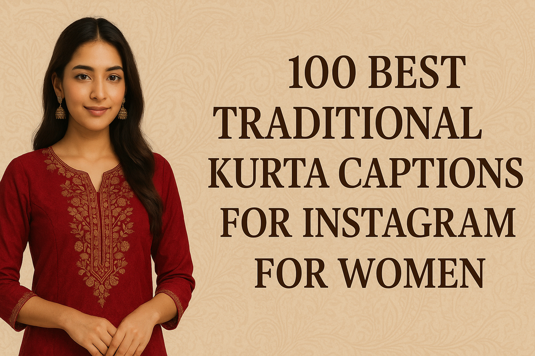 kurta captions for instagram for women 