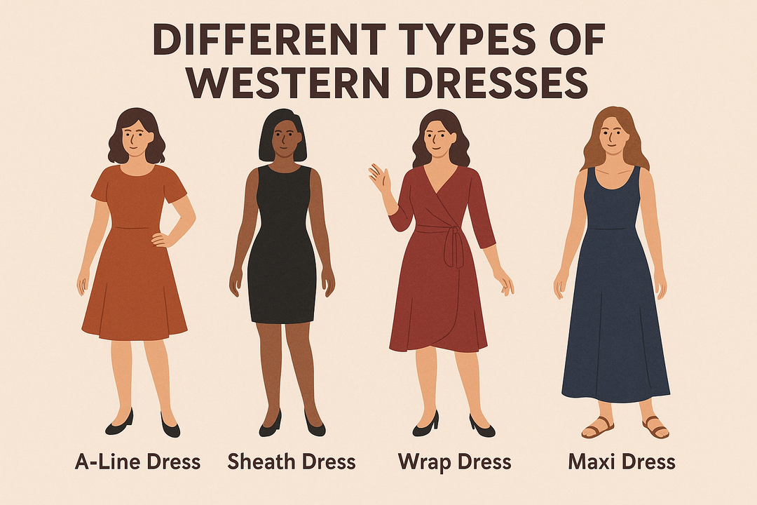 Different Types of Western Dresses