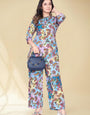 Multi Printed Cotton Palazzo Cord Set