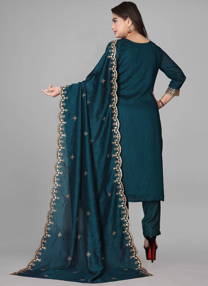 Rama Cotton Blend Traditional Kurta Set