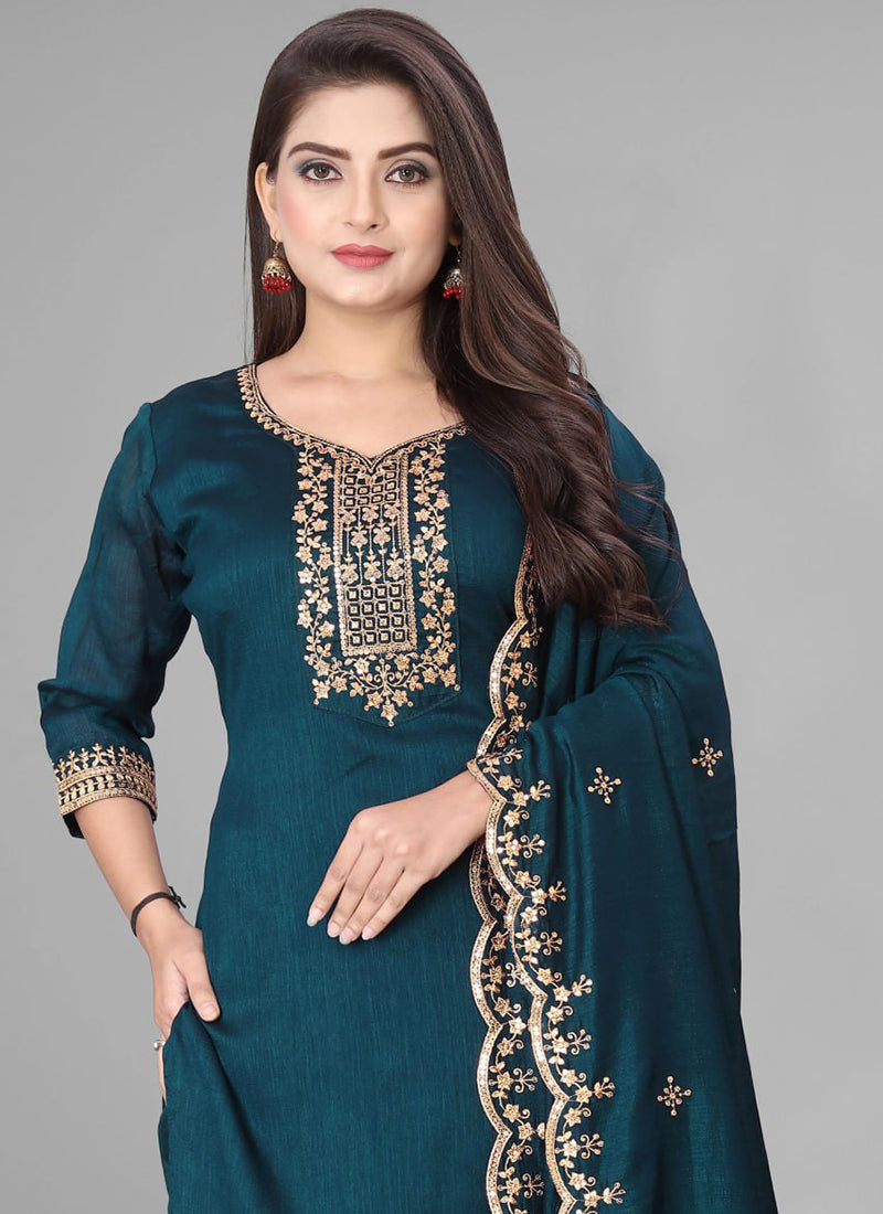 Rama Cotton Blend Traditional Kurta Set