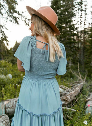 Designer Rayon Western Dress