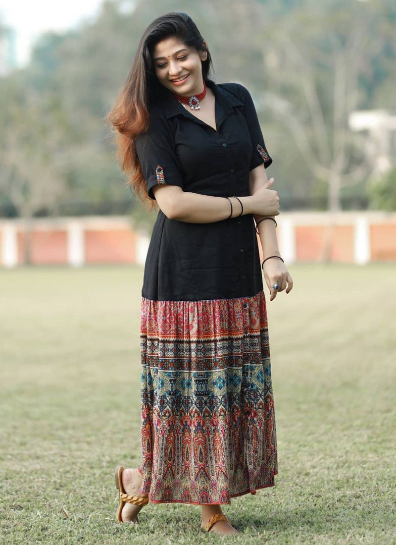 Maxi Dress For Women Long & Casual Online in India Shinisha Maxi Dress For Women Long & Casual Online in India Shinisha